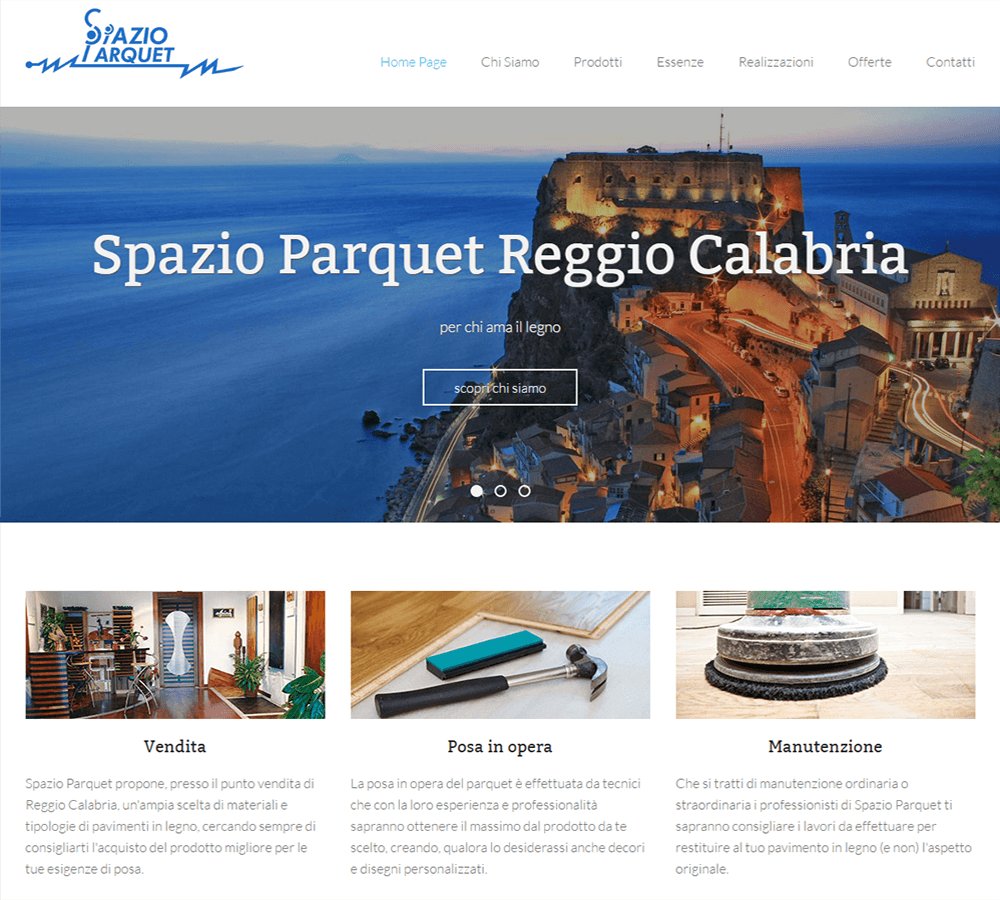 Spazio Parquet - Home Page